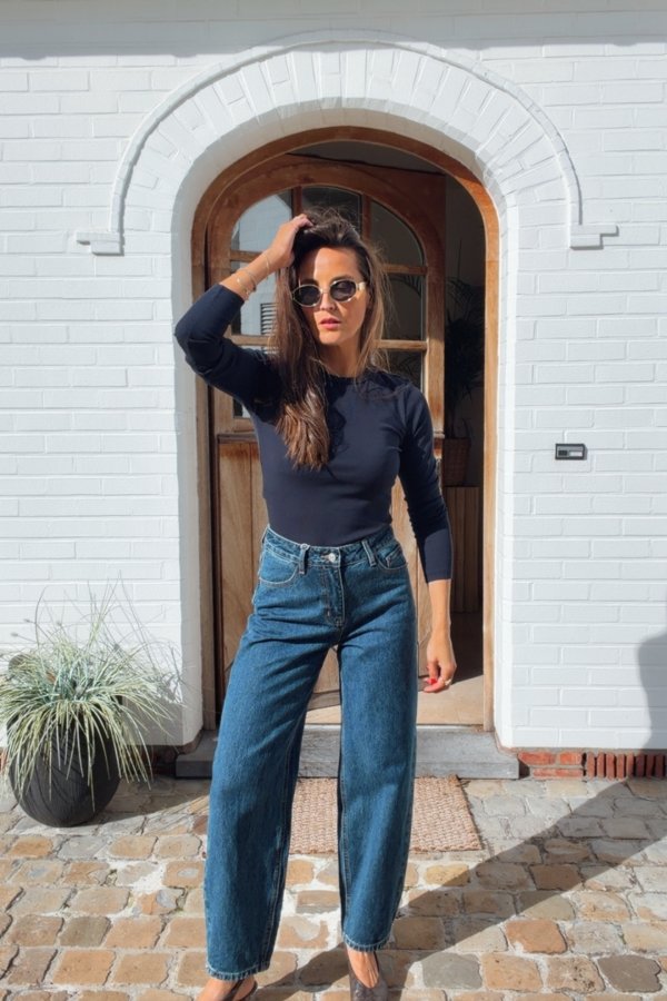 BONY BARREL JEANS