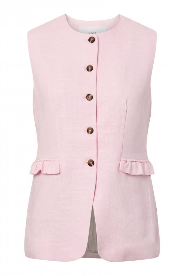 AGANA LINEN WAISTCOAT
