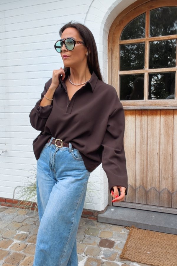 RYAN POLO BLOUSE