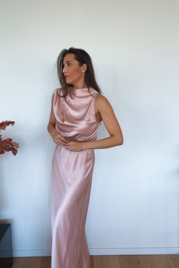 LIMA SATIN DRESS