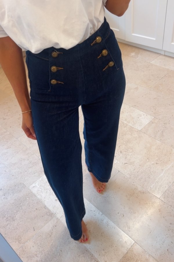 VICTORINE ANKLE WIDE JEANS