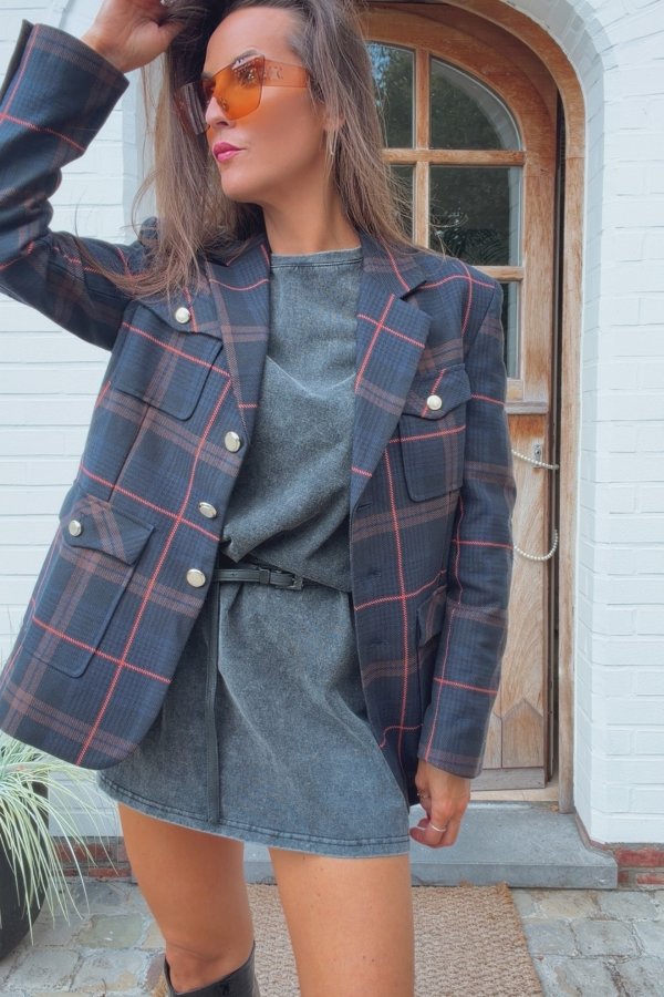 NINETY CHECK BLAZER
