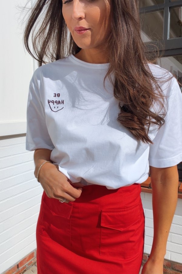 JULIANNE BE HAPPY T-SHIRT