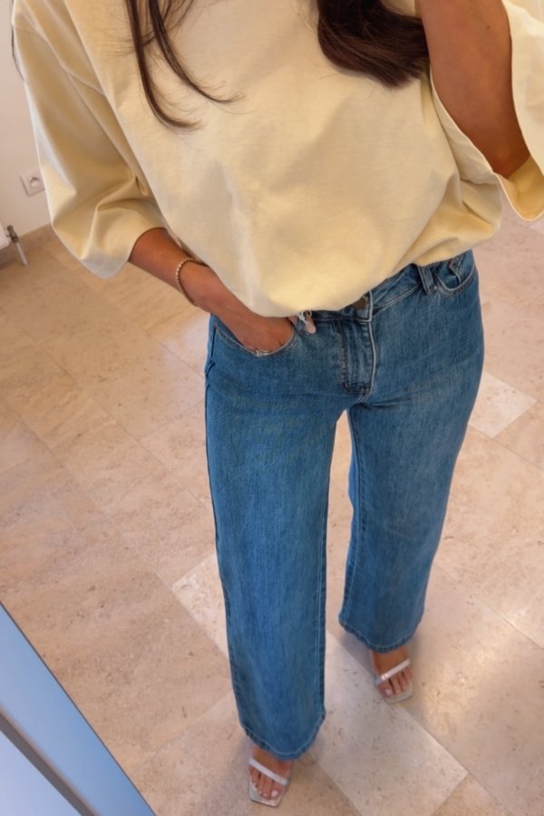MONA STRAIGHT FLARE JEANS
