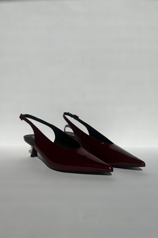 CARMIN LEATHER HEELS
