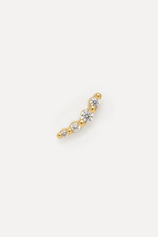 J- LOUISE DOTS STRASS SET EARRING